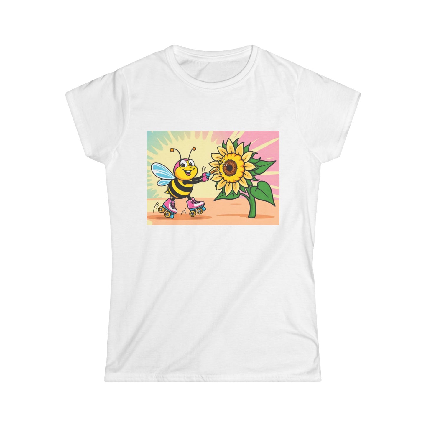 T-Shirt Let's Pollinate Women's Softstyle Tee