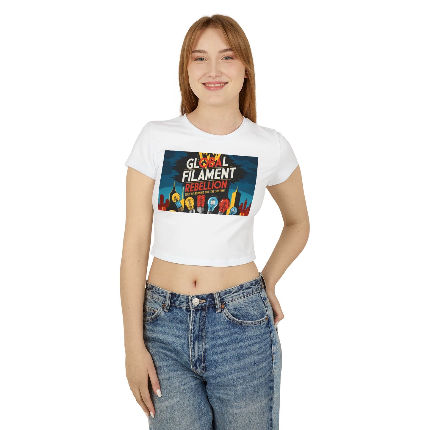 Women's Baby Tee Filament Rebellion