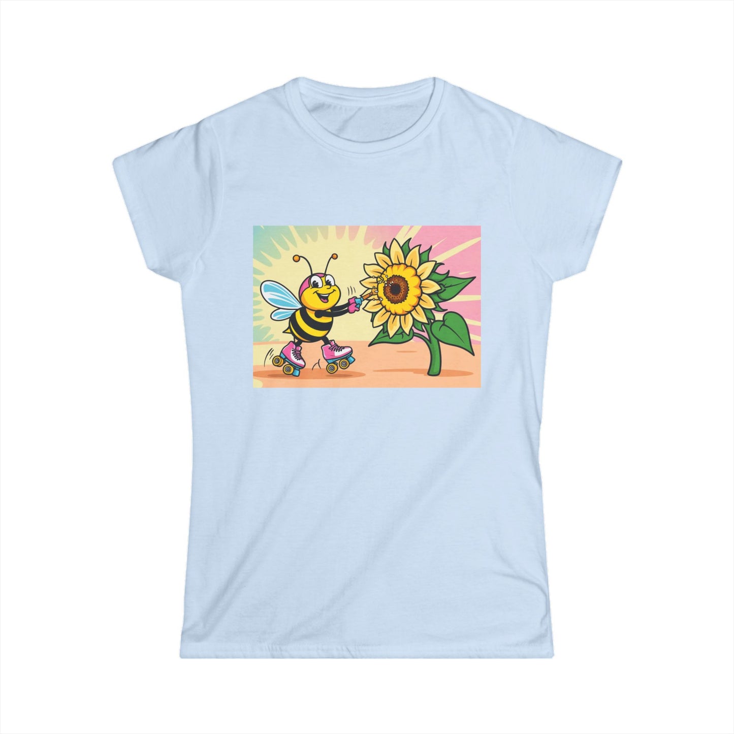 T-Shirt Let's Pollinate Women's Softstyle Tee