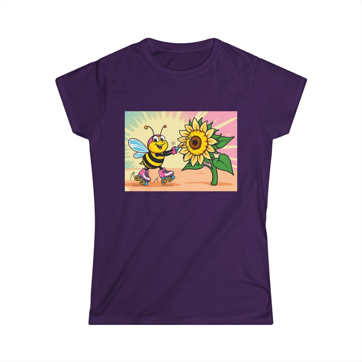 T-Shirt Let's Pollinate Women's Softstyle Tee