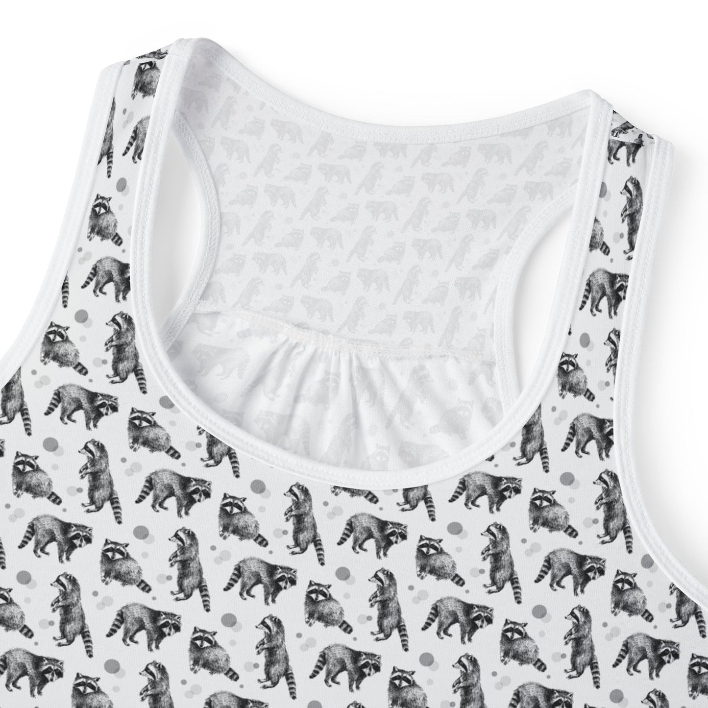 Women's Raccoon Tank Top (AOP)