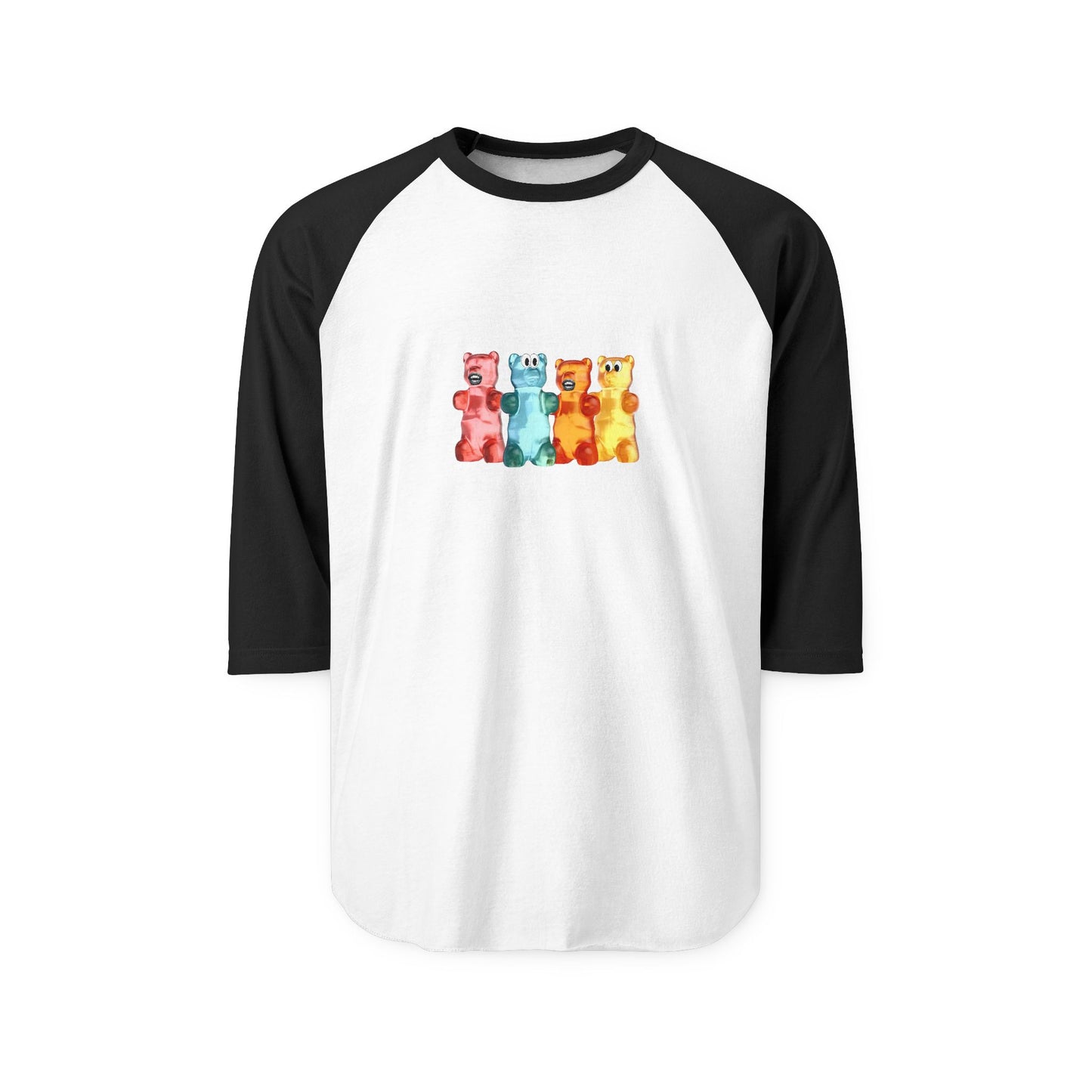 Gummy Bear Fun Unisex Raglan Tee