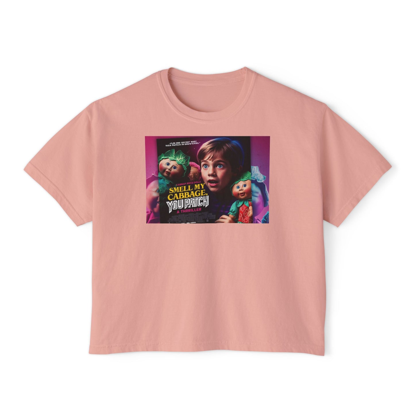 Women's Boxy Tee Cabbage You Patch