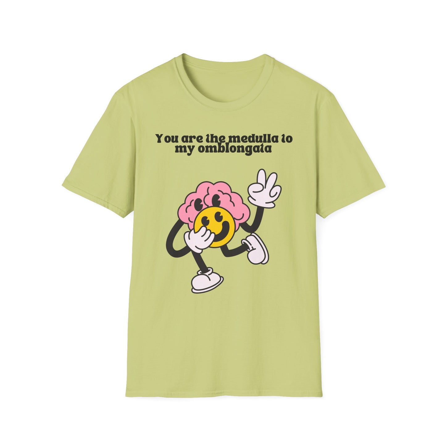 Playful Brain-Themed Unisex T-Shirt | Fun Gift for Friends | Cute Casual Wear | Ideal for Birthdays, Parties, and Everyday Use
