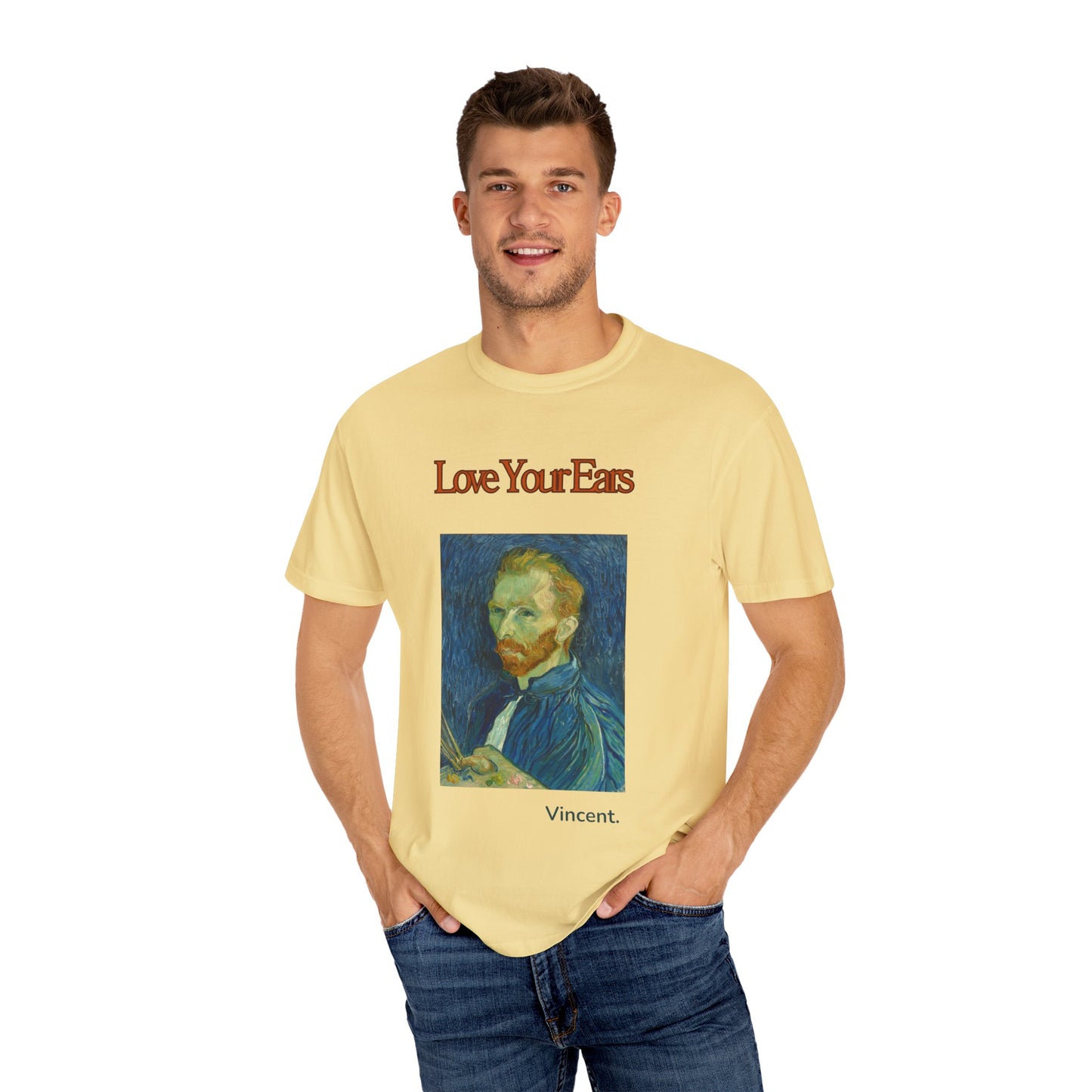 Artist-Inspired Van Gogh T-Shirt, Love Your Ears Tee, Unisex
