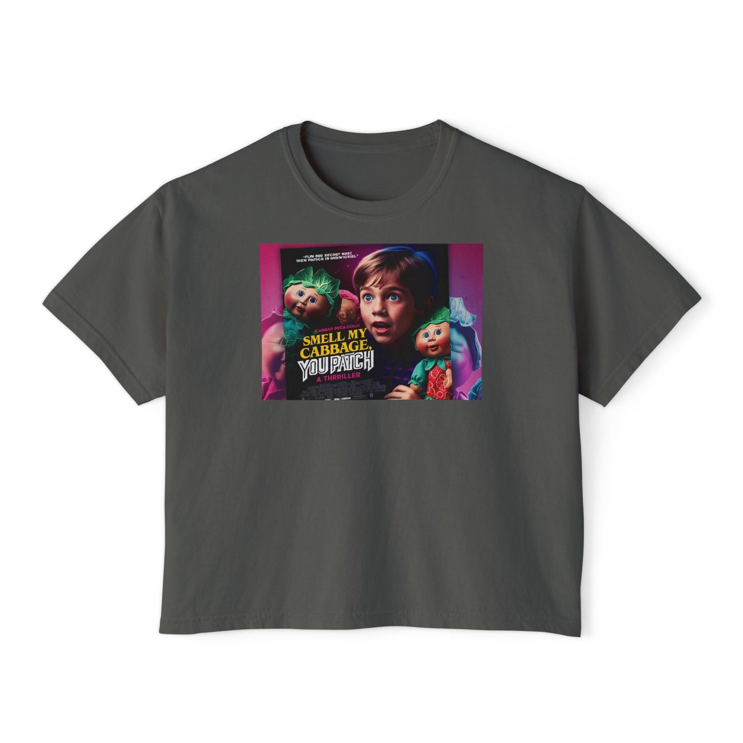 Women's Boxy Tee Cabbage You Patch