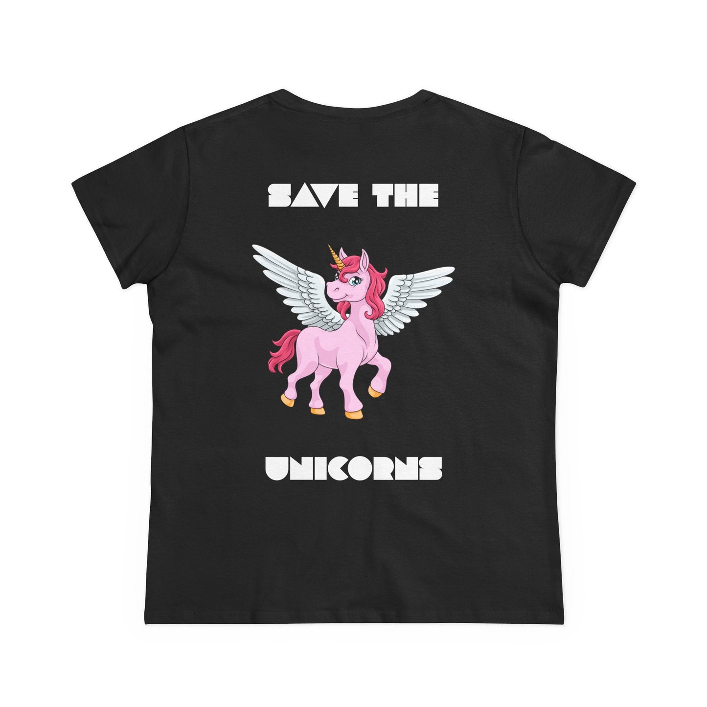 Save The Unicorns Whimsical Tee, Fantasy Cotton T-Shirt, Gift for Unicorn Lovers, Cute Graphic Tee, Magical Casual Wear
