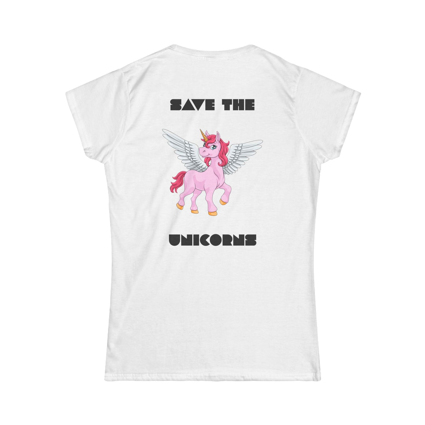 Save The Unicorns Women's Softstyle Tee