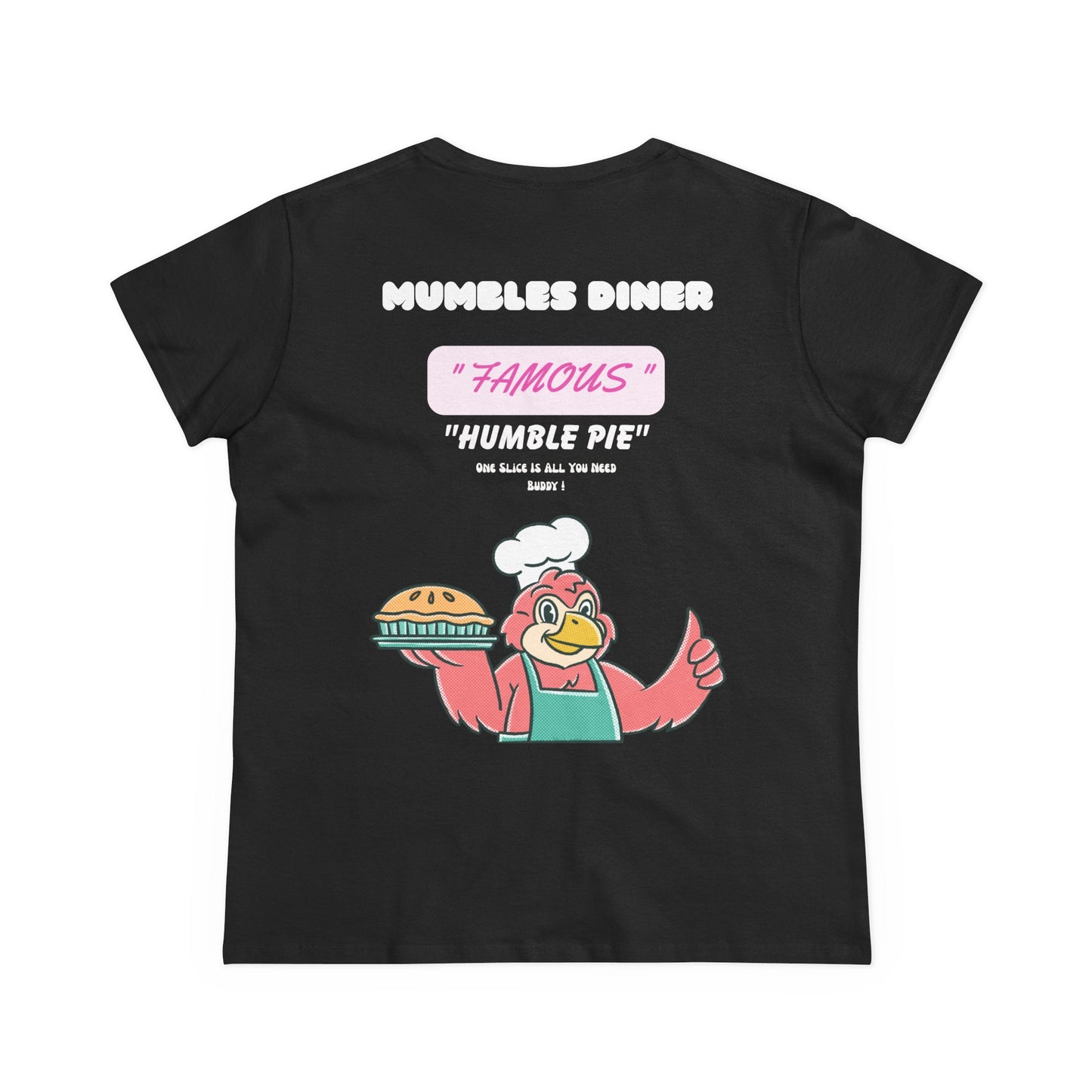 Humbles Diner Tee, Fun Graphic Cotton T-Shirt, Cute Foodie Apparel, Gift for Chefs, Casual Summer Style
