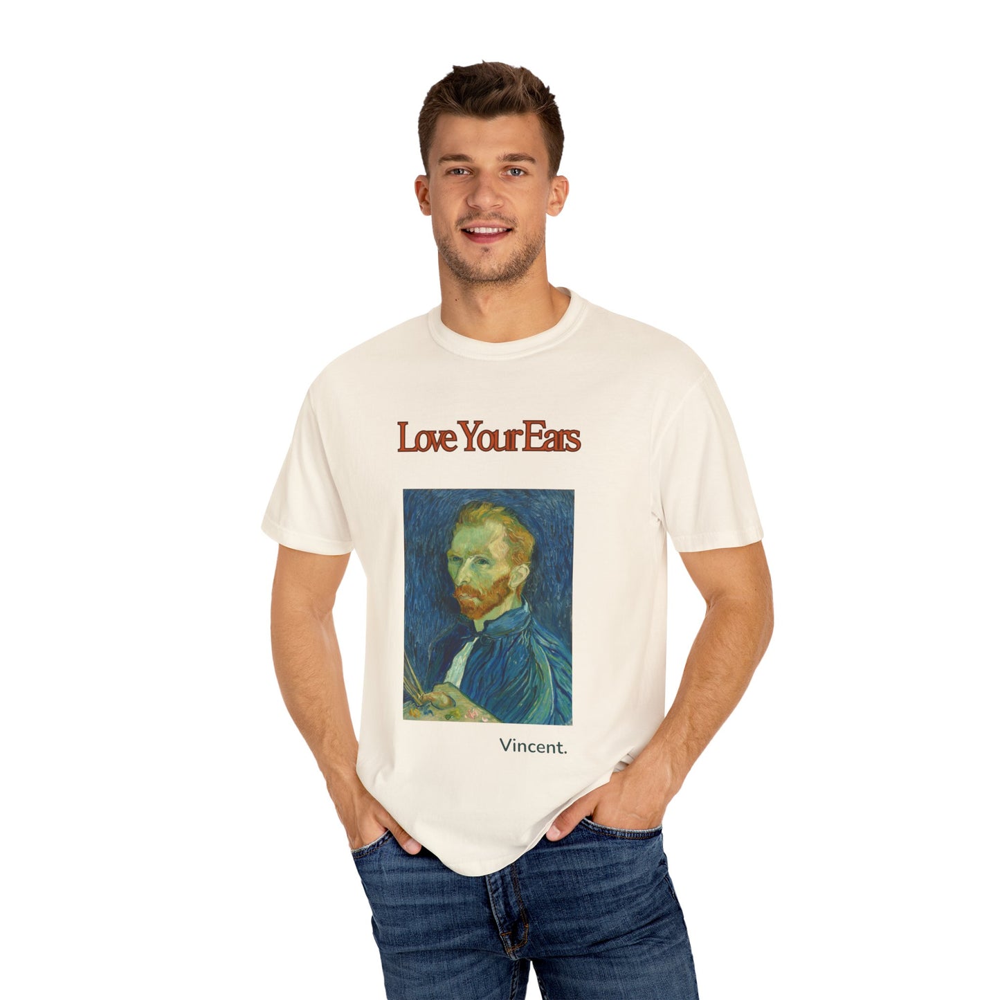 Artist-Inspired Van Gogh T-Shirt, Love Your Ears Tee, Unisex
