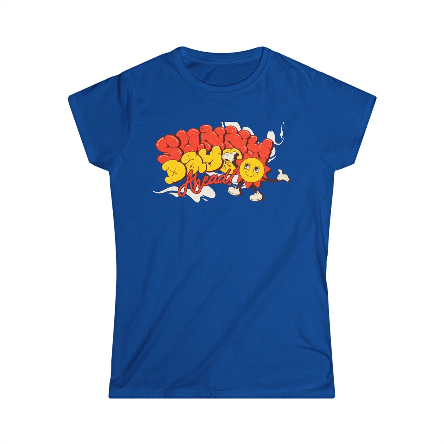 Sunny Days Ahead Women's Softstyle Tee - Cute Graphic Summer Top