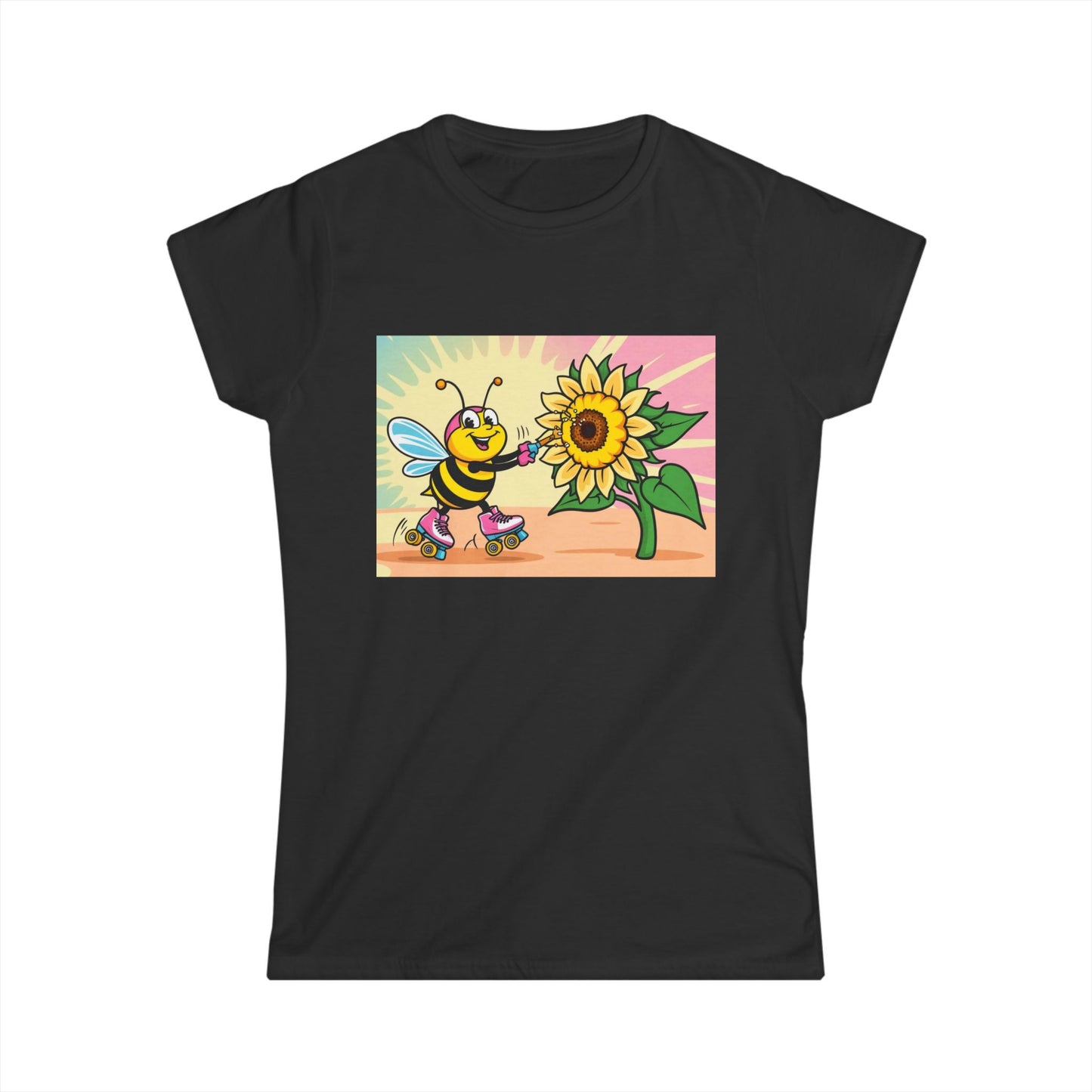 T-Shirt Let's Pollinate Women's Softstyle Tee