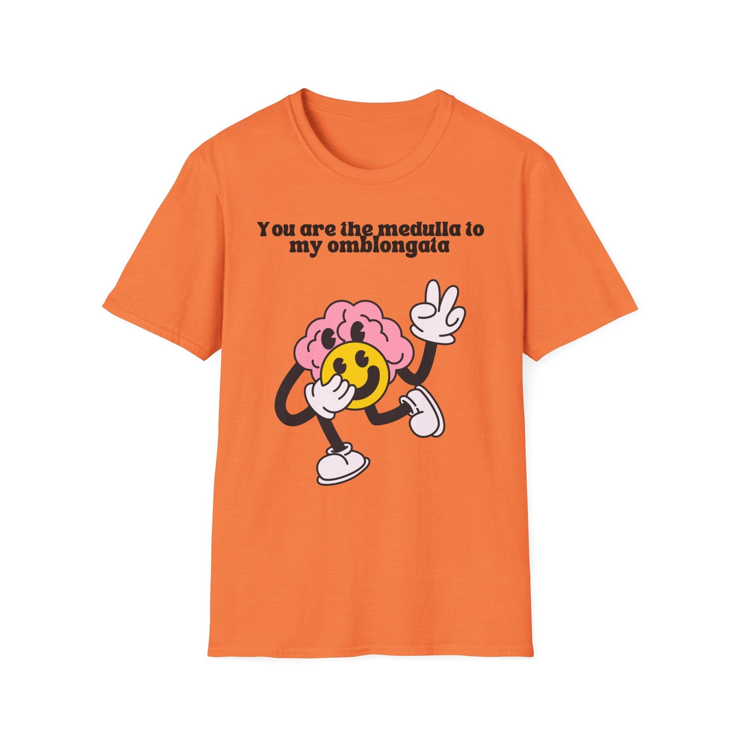 Playful Brain-Themed Unisex T-Shirt | Fun Gift for Friends | Cute Casual Wear | Ideal for Birthdays, Parties, and Everyday Use