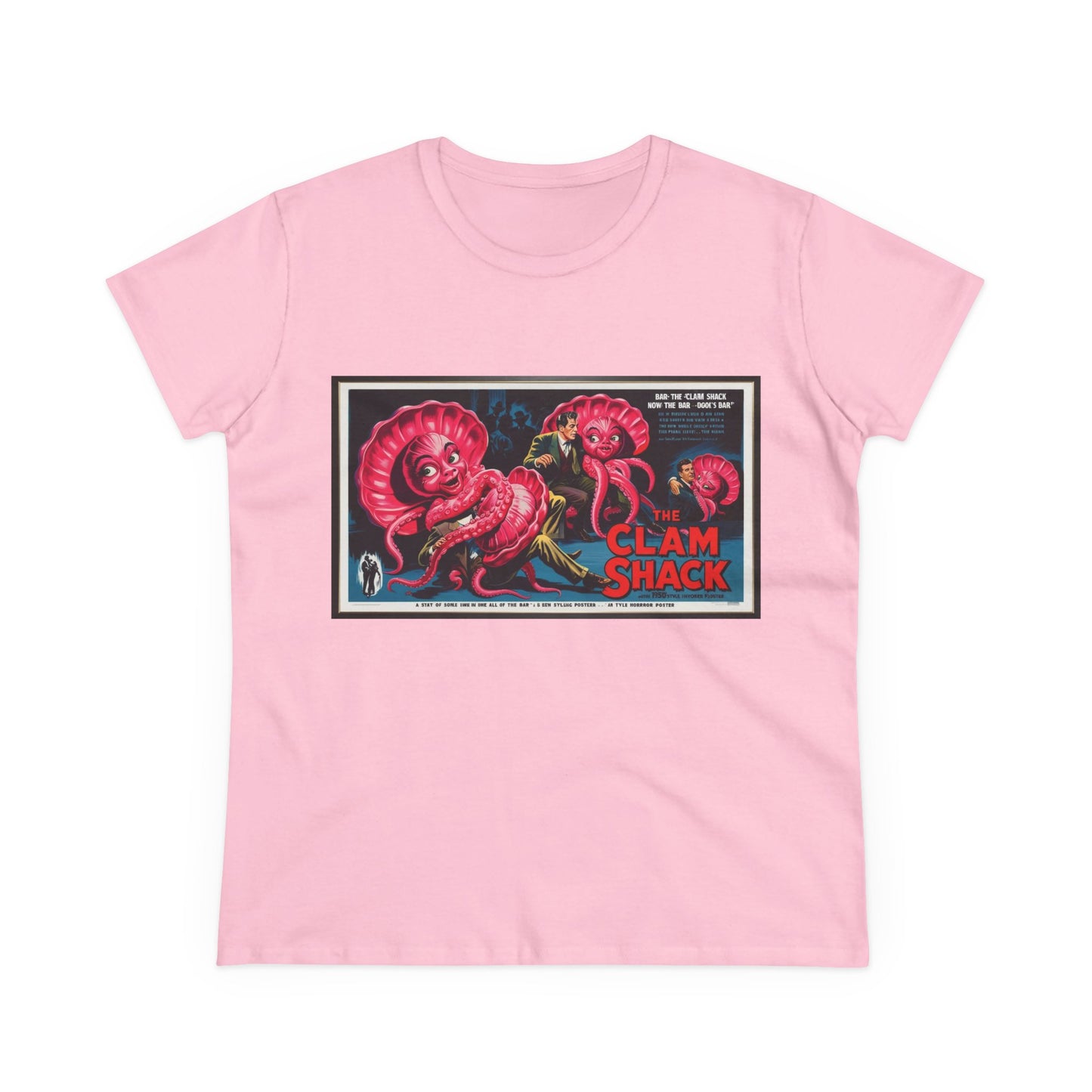 Graphic Tee - The Clam Shack Men Seduced and Eaten Design