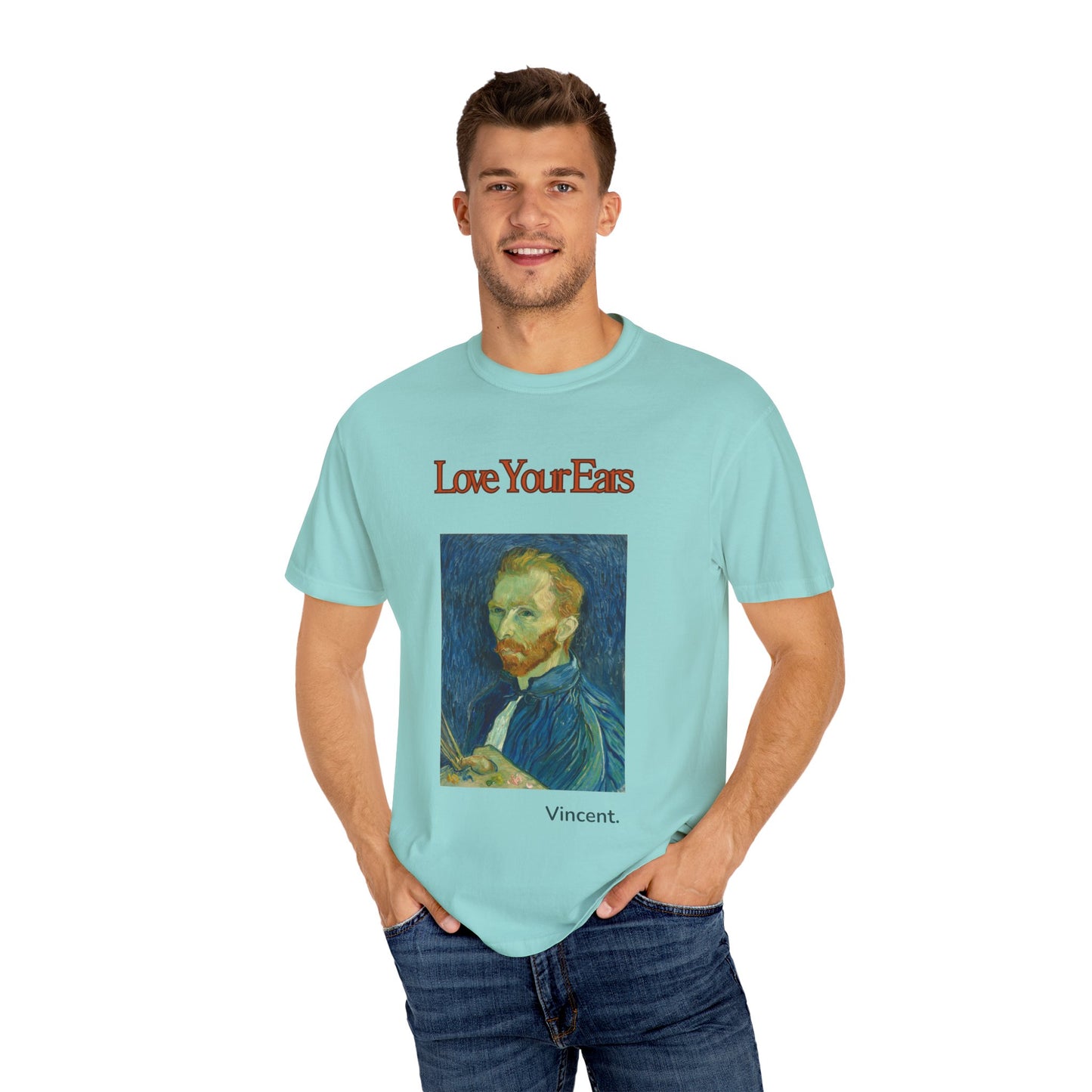 Artist-Inspired Van Gogh T-Shirt, Love Your Ears Tee, Unisex