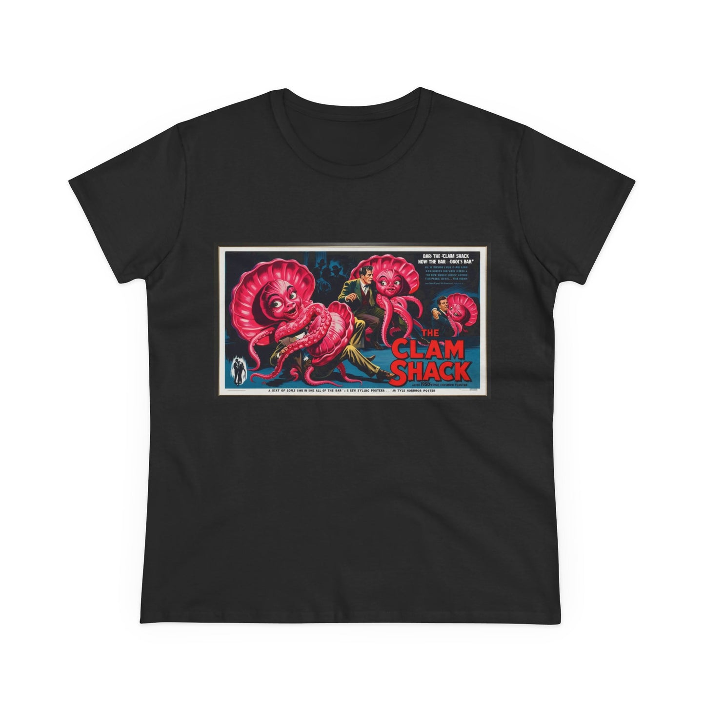 Graphic Tee - The Clam Shack Men Seduced and Eaten Design