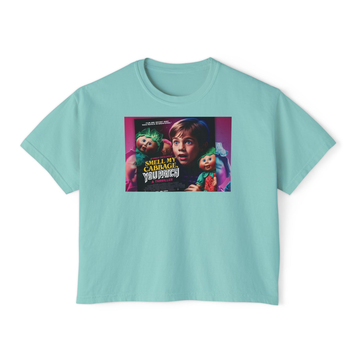 Women's Boxy Tee Cabbage You Patch