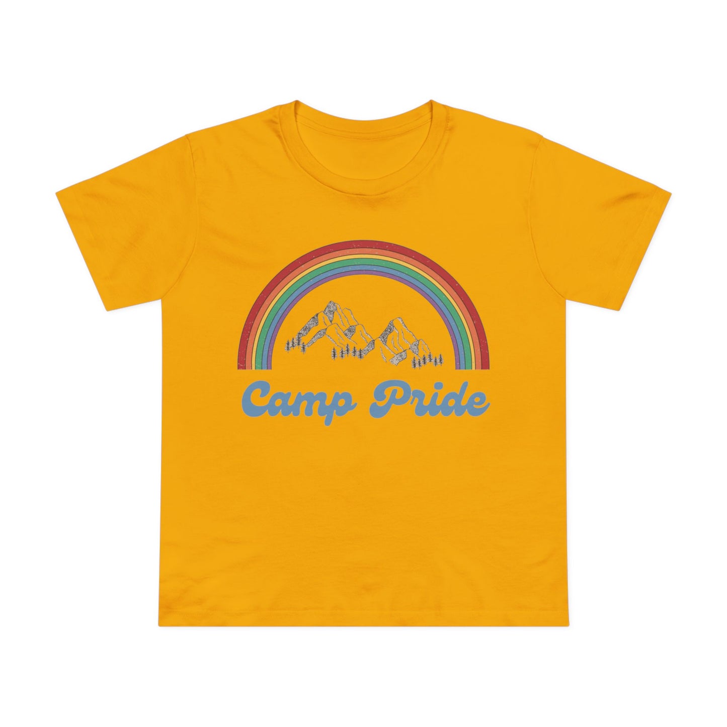 Fun Under The Rainbow Camp Pride Women’s Maple Tee