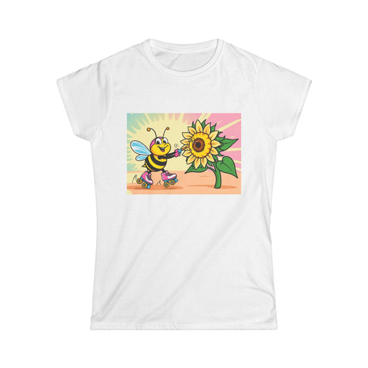 T-Shirt Let's Pollinate Women's Softstyle Tee