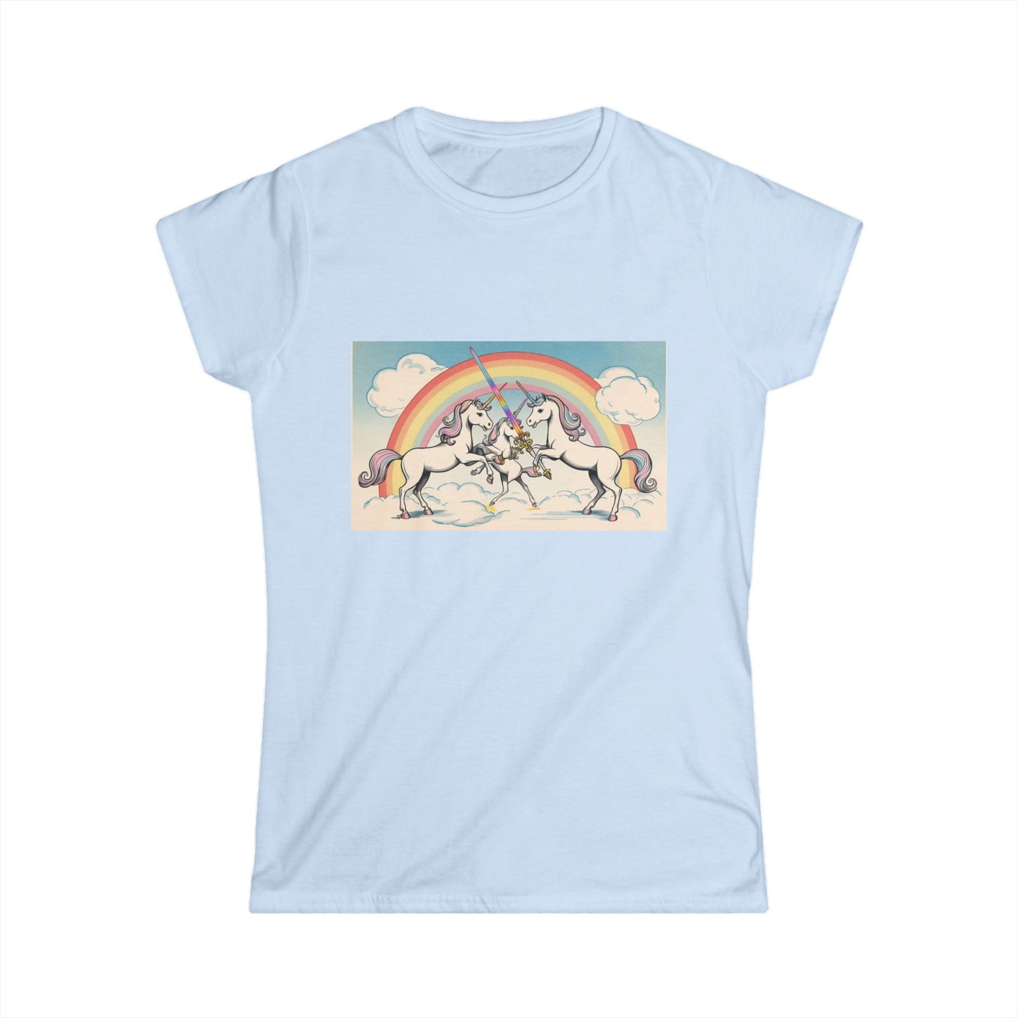 Women's Tee - Unicorns with Swords