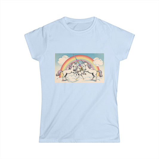 Women's Tee - Unicorns with Swords
