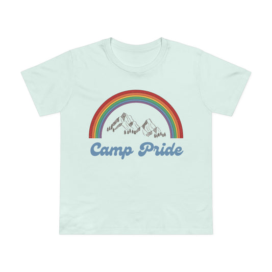 Fun Under The Rainbow Camp Pride Women’s Maple Tee
