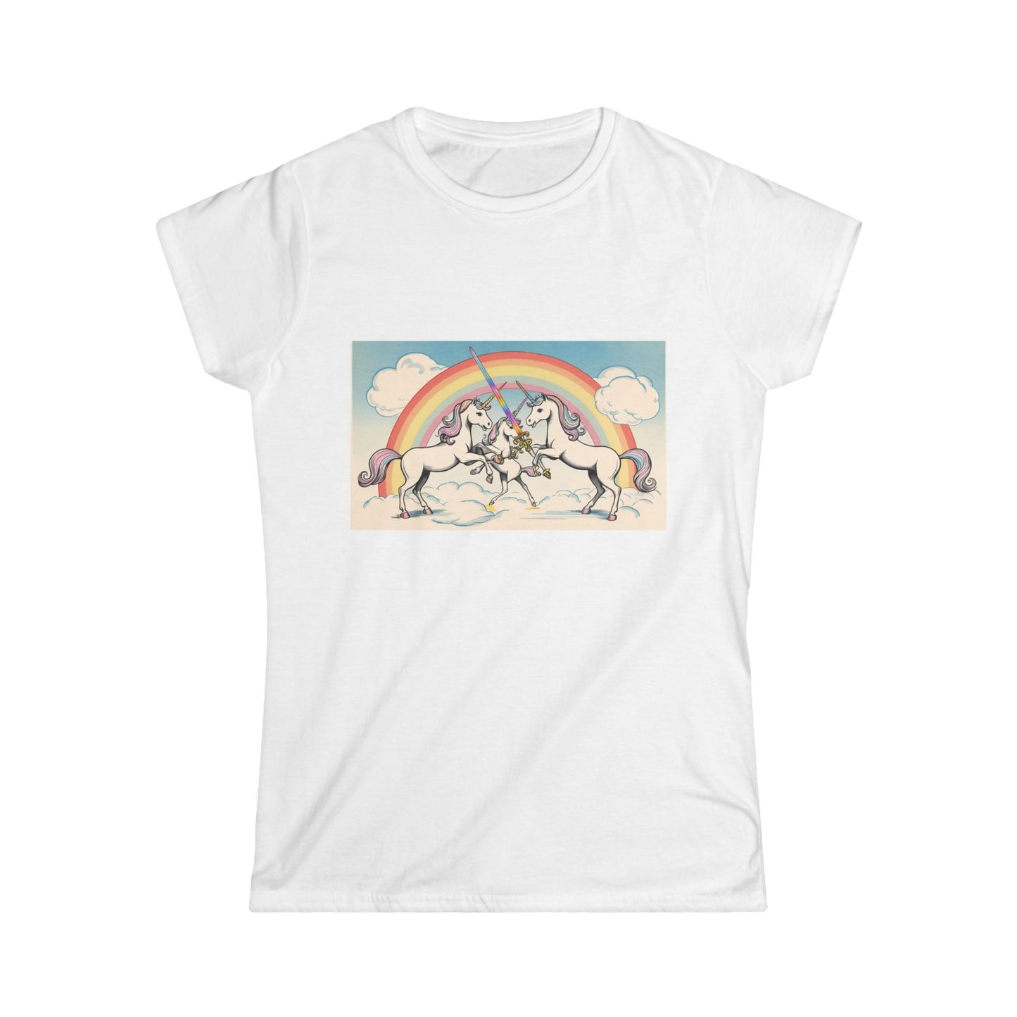 Women's Tee - Unicorns with Swords