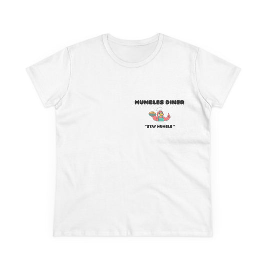 Humbles Diner Women's Midweight Cotton Tee
