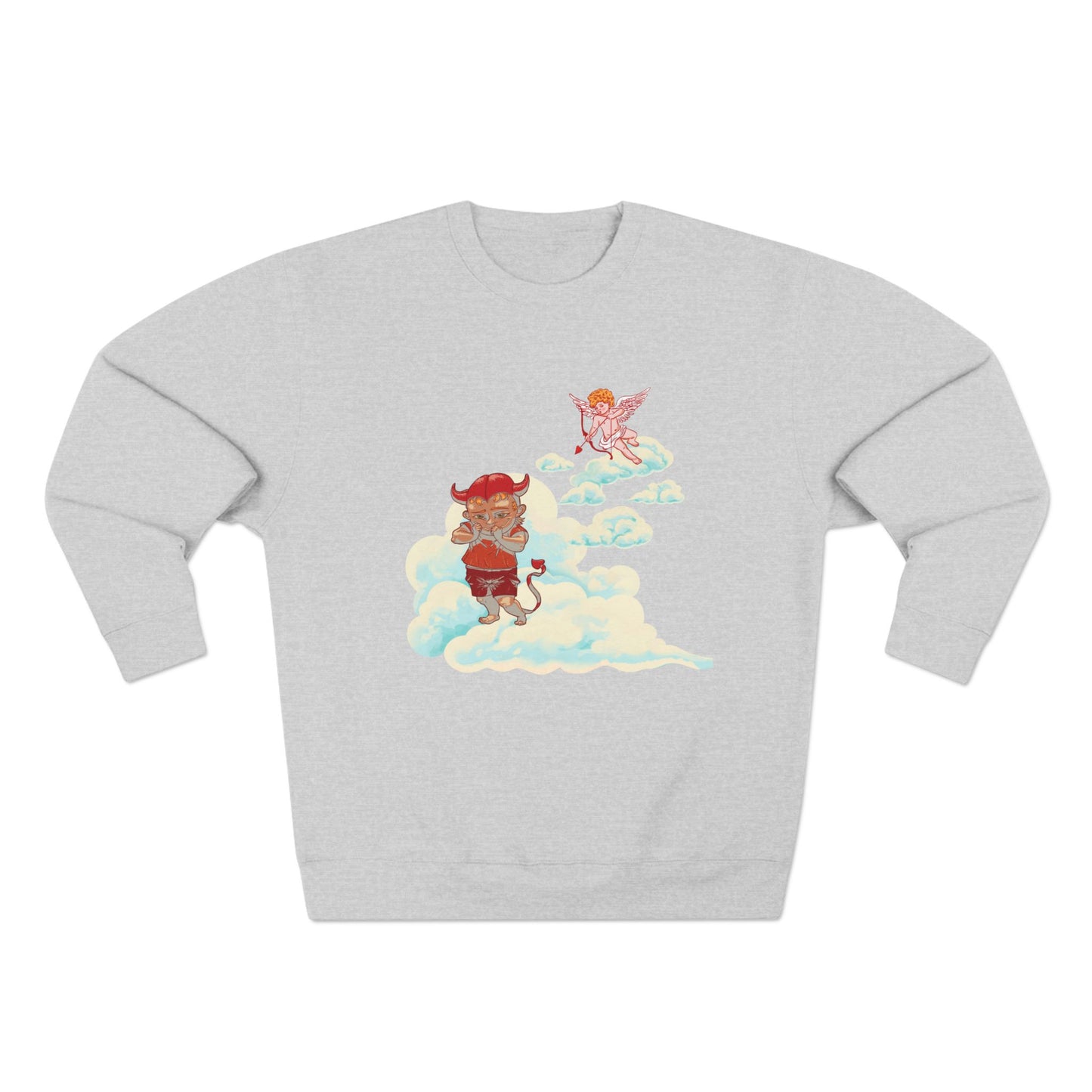 Devil & Cupid Cloud Crewneck Sweatshirt