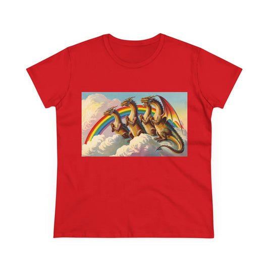 Cotton Tee Dragons Must Pray
