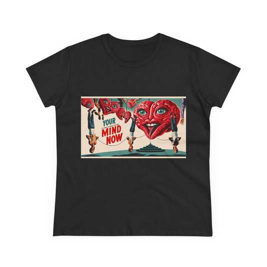 Cotton Tee Female Brain Seduces Men Your Mind Now