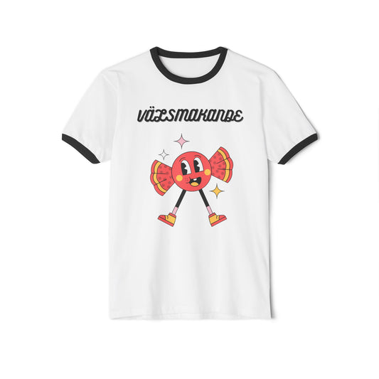 Unisex Cotton Ringer Swedish Candy T-Shirt