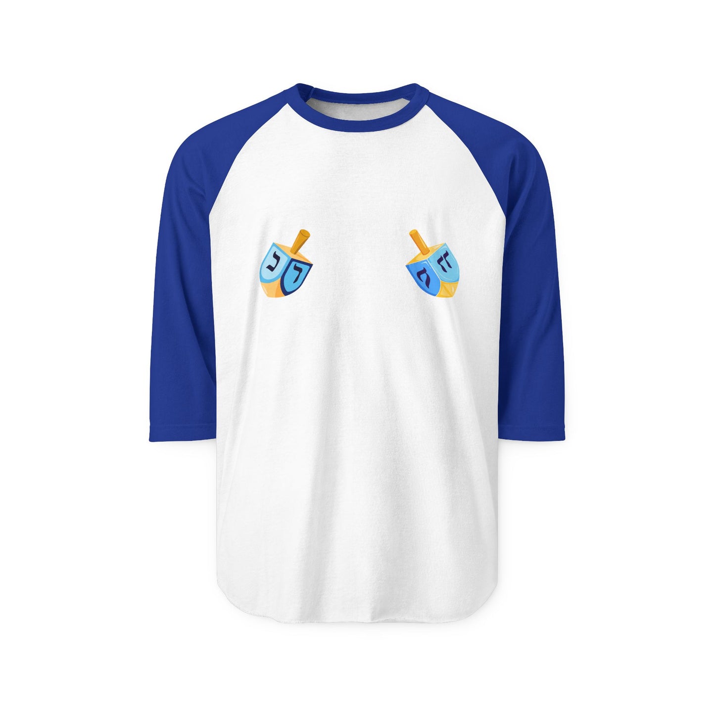 Raglan Shirt – Hanukkah Spin the Dreidel