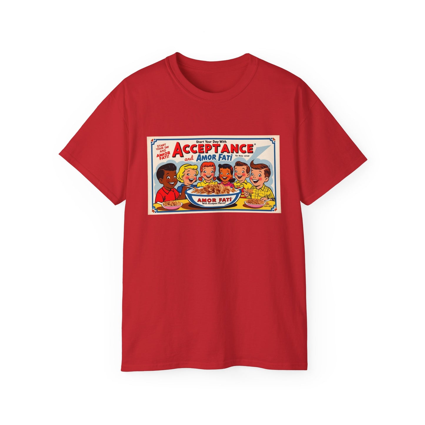 Graphic Tee - Amor Fati Flavourful Acceptance Cereal