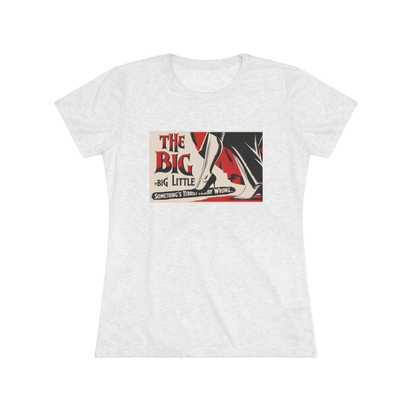 Women's Triblend Tee Big Leg Little Leg