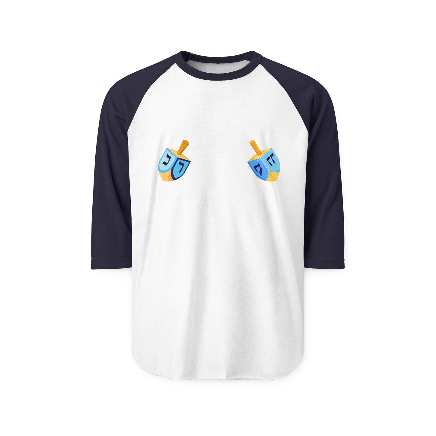 Raglan Shirt – Hanukkah Spin the Dreidel
