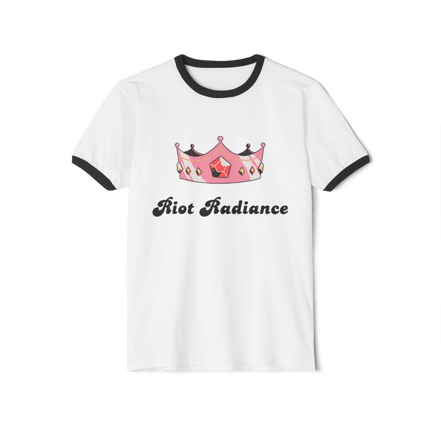 Unisex Cotton Ringer T-Shirt Riot Radiance