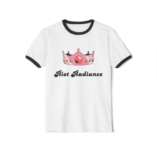 Unisex Cotton Ringer T-Shirt Riot Radiance