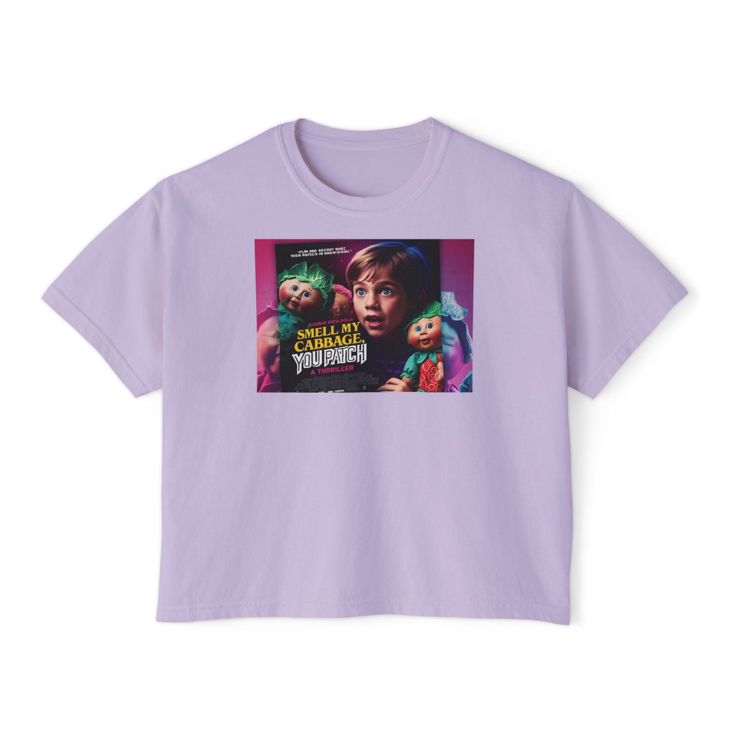 Women's Boxy Tee Cabbage You Patch