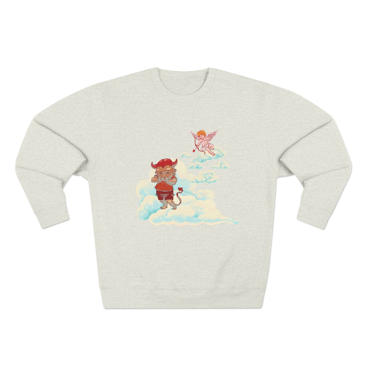 Devil & Cupid Cloud Crewneck Sweatshirt