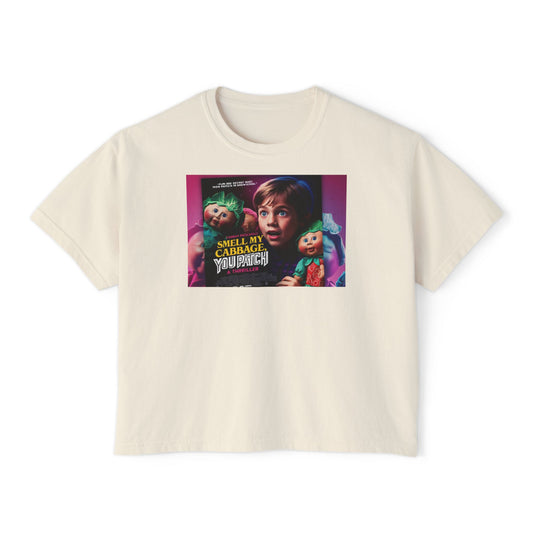 Women's Boxy Tee Cabbage You Patch