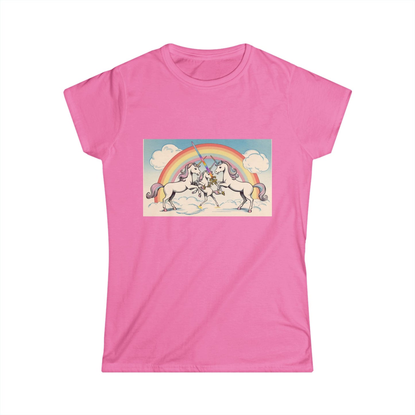 Women's Tee - Unicorns with Swords