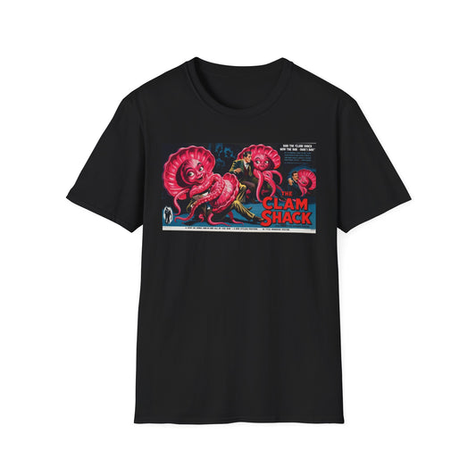 Retro Clam Shack T-Shirt | Unisex Softstyle Tee for Ocean Lovers
