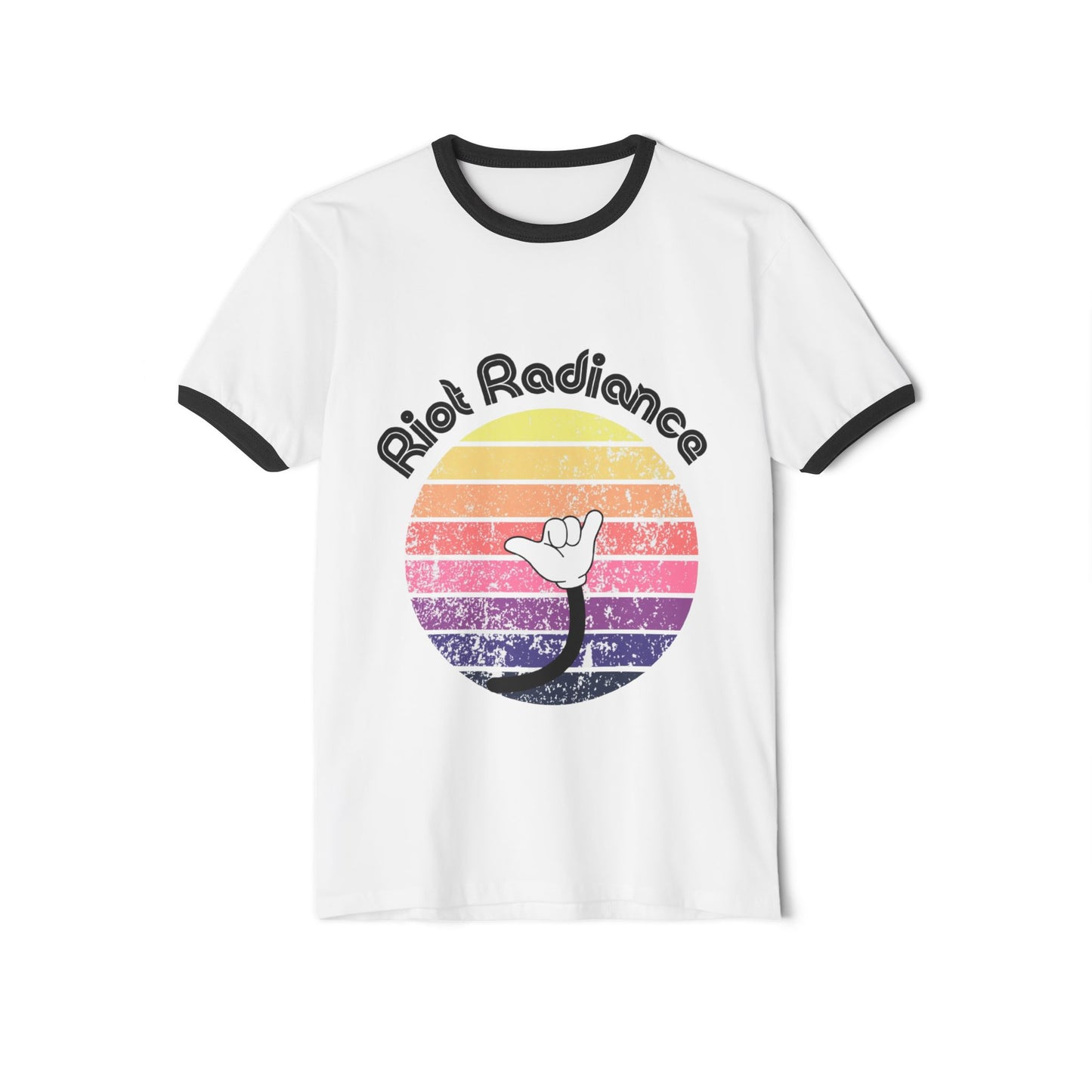 Logo Ringer T-Shirt - Riot Radiance Brand Tee