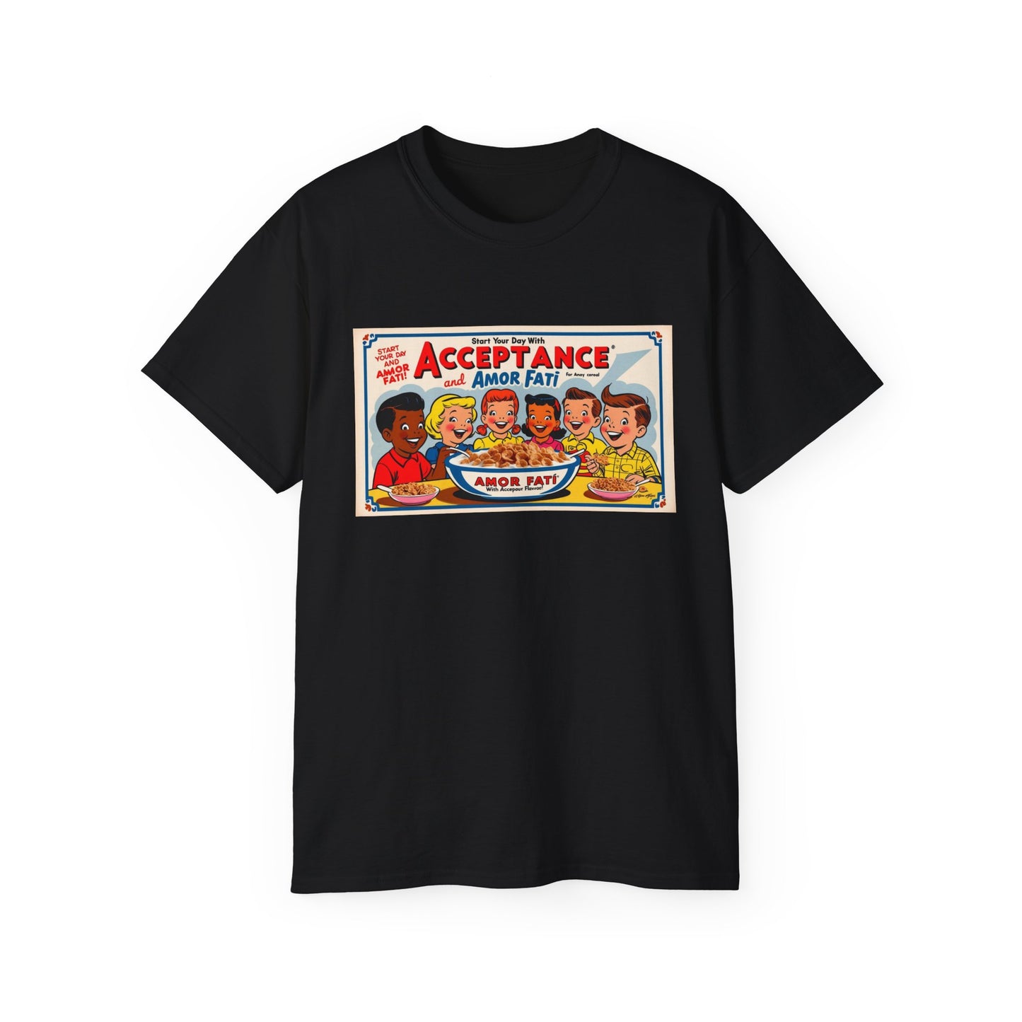 Graphic Tee - Amor Fati Flavourful Acceptance Cereal