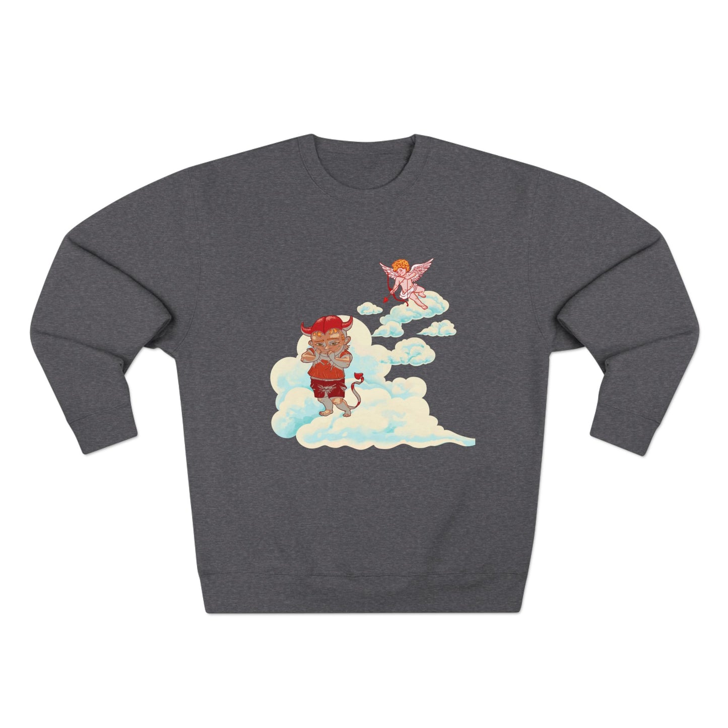 Devil & Cupid Cloud Crewneck Sweatshirt